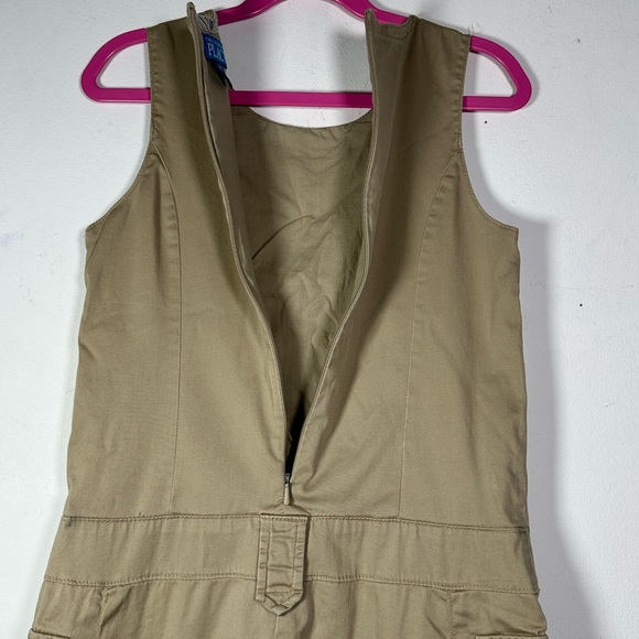 The Children's‎ Place Khaki Jumper Dress M3gan Megan Size 6X-7 new with flaw - Picture 7 of 15
